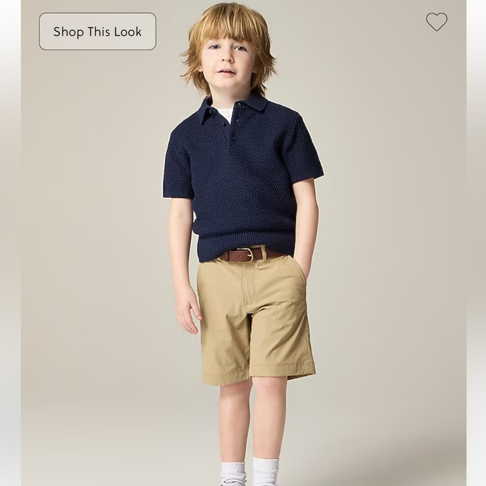 NWT Crewcuts Boys' Tech Stanton Short